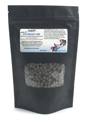 8 oz Medium Koi Select ASF Premium Koi Food 5.5mm
