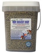 4 lb Koi Select md ASF Premium Koi Food 5.5mm