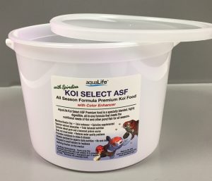 4.5 lb Empty Bucket for Select Koi Refill Food