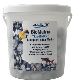 BioMatrix Large Particle Biological Filter Media 2L LiveRock