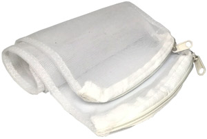 Zipper Media Bags 5" x 10" - 2 pack