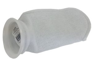 4" x 14" 200 Micron Felt Filter Sock with Plastic Ring