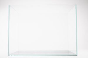 Chic 45 Degree 11 Gal. (LI) Ultra Clear Aquarium 17.7" x 11.8" x 11.8" with Mat