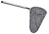 Pro Koi Net #2 4-8ft Telescoping Handle Black